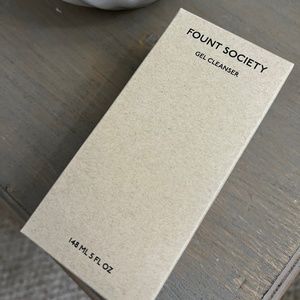 Brand New Fount Society Gel Cleanser 5 FL OZ Elevated Skincare Minerals Vitamins